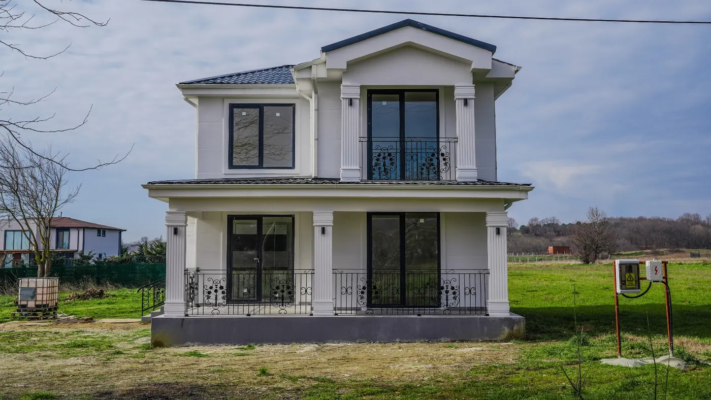 ZS Prefabrik tamamlanmış iki katlı prefabrik ev projesi
